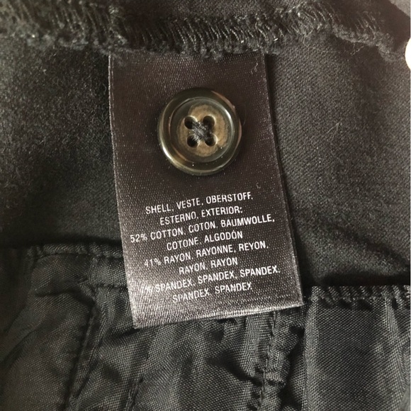 Anthropologie The Essential Slim Cropped Pants in Black - Picture 9 of 10